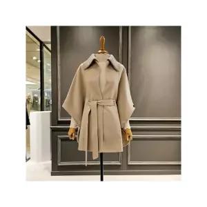 [하프클럽/아니베에프]  A4AWHC300 케이프 판쵸 모직 코트