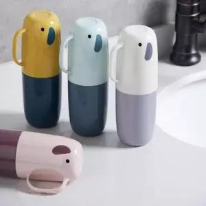 어린이집 휴대용 칫솔통 여행용 코끼리 칫솔케이스_24514247