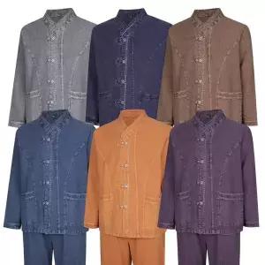 [하프클럽/]남성 천연염색 옆트임 간절기 한복 세트 SS-HBA-M3