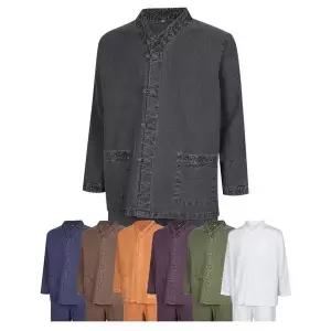 [하프클럽/]남성 워싱 브이넥 생활한복 세트 SS-HBA-Q010