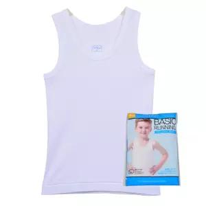 유치원 초등 저학년 남아 순면 백색 런닝 주니어런닝 남중생속옷 통풍 주니어속옷 학생속옷추천