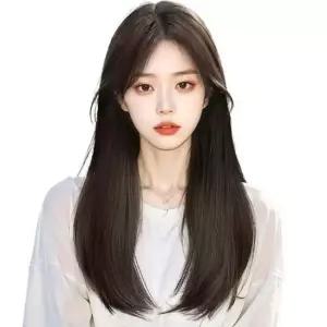 정수리 똑딱이 가발 여성 볼륨업 패션 인모 부분가발