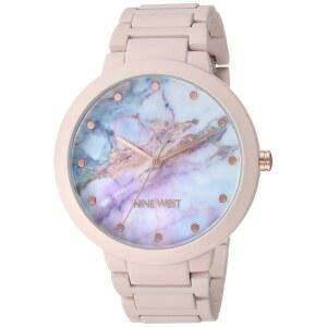 나인 웨스트 여성 고무 팔찌 시계