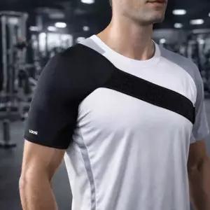 /아도라하우스 홈트레이닝 헬스 웨이트 스포츠 활동성 어깨보호대