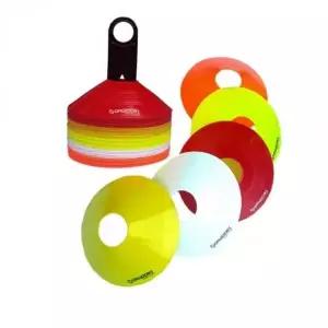 [골드스마일]접시콘 세트 축구 마커 훈련콘 50개