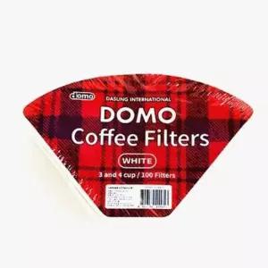 현이몰 도모 커피여과지 커피필터 핸드드립 필터 1x4 100매 커피필터여과지 원두커피여과지 원두커피필터