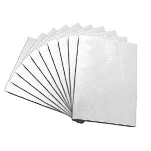 [미국배송] 10PCS 275.6백만 자동차 소음 차단 매트 방음 및 열 저감을 위한 두꺼운 매트 재료 크기 4.84 평방 피트 업그레이드된