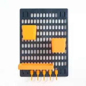 [생활] 페그보드 선반세트 타공판 수납 인테리어