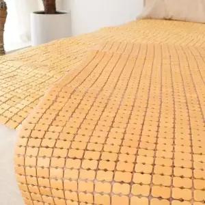 로얄민자 마작 싱글(90X180) 대자리 대나무 마작자리 카페트 우드자리 청대나무자리 청대자리