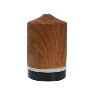 향료 에센셜 디퓨저 - 오일 클래식 아로마 테라피 사용자 전기 향수 가정용 방향제 선물 (우드 그레인)