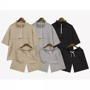 트레이닝 세트 반팔 반바지 스포츠 여름