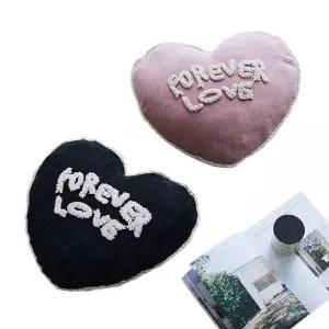 오아픽 11번가 레터링 하트쿠션 2color 소파 침대 인테리어 쿠션