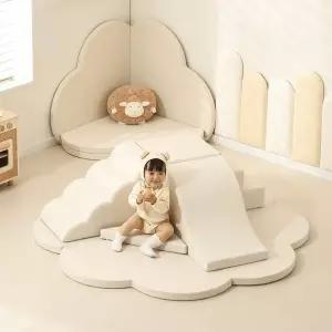 쿠션 실내 등반 계단 베 미끄럼틀 매트 놀이터