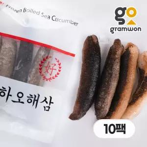 하오 수해삼 700gX10팩 냉동 해삼 중식 유산슬 해삼탕 불린해삼