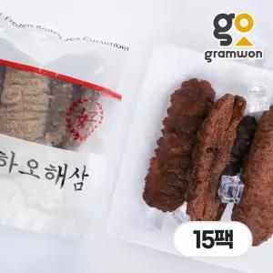 하오 루비해삼 7.5KG(500gX15팩) 냉동해삼 중식 유산슬 해삼탕 불린해삼