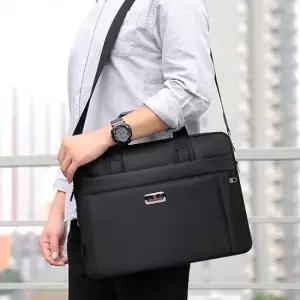 오피스룩 노트북가방 남자 심플 멀티포켓 서류가방 노트북파우치 16인치노트북파우치