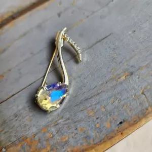 음표 브로치 피아노 음악 선생님 뺏지 옷핀 선생님선물