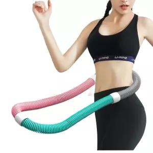 미니 훌라후프 스마트 소프트 뱃살운동 전신용 보조 웨이브형 스프링 홈트 다이어트