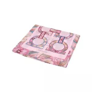 [페라가모] SS26 여성 간치니 실크 스카프 32 1254 ROSA CAMEL 0790103