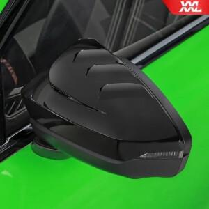 [호환품]아우디 호환 A3 8Y  스포츠 백 리무진 세단 백미러 커버 탄소 섬유 패턴 자동차 외장 액세서리