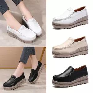 [아나이스] 소가죽 통굽로퍼 5cm_24SS021 [무료배송]