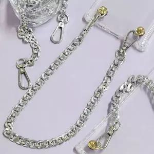 가방 ASZ762E6 리폼 체인가방끈 실버 가방어깨끈 체인줄