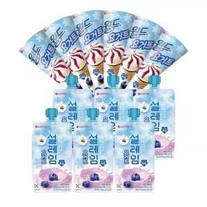 [신세계라이브쇼핑]요거트 저당 월드콘x6+설레임x6