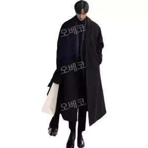 남성트렌치코트 가을아우터 루즈핏 오버핏 롱 빅사이즈 캐주얼 데일리 리버서블