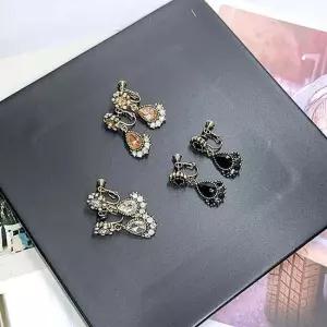 귀찌) 쁘띠 샹드리에 귀걸이 클립귀걸이 논피어싱 귀찌 안뚫은귀걸이 스프링귀찌