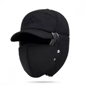 [골드스마일]등산 방한모 김서림 마스크 자전거 털모자