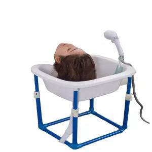 환자용 머리감기 의자 환자용목욕의자 성인샴푸의자