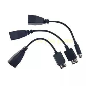 XBOX 360용 20개입 전원 코드 두꺼운 기기에서 기기로 전환 전원 코드 Xbox 360 E Xbox One 360 슬림 버전