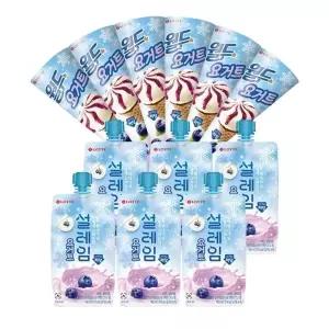 요거트 저당 월드콘x6+설레임x6