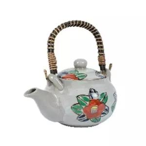 아리따 핸드페인팅 다기 500cc 동백 명품다기 예쁜찻잔 동양미