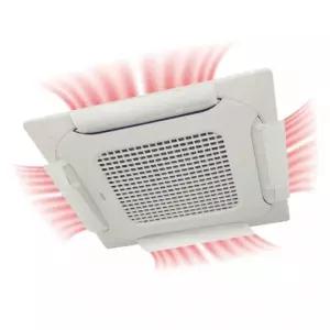 천장형 시스템 에어컨 바람막이 온풍기 4P 한세트 (길이조절)