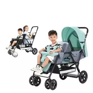 2인용 유모차 쌍둥이 트윈 폴딩 더블 웨건 휴대용 테이블 투웨이즈 절충형 프리미엄