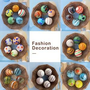 G1-4 홈 장식 액세서리 크리스탈 유리 공 구슬  신년 수집 부모-자식 게임 공예품 컬렉션