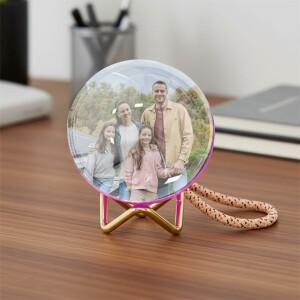 메모리 스피어 램프 2.7인치 3D 비디오 크리스탈 볼 디지털 디스플레이 독특한 기념일 특별한 및 크리스마