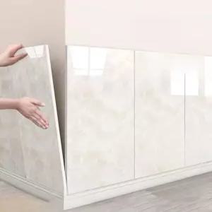 리온 거실인테리어시트지 스티커 접착식 단열시트지 셀프 현관문 벽