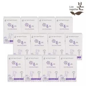 유기농 순면 유기농본 생리대 탐폰 슈퍼 12P 12팩