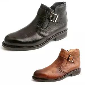 9150 OLL822T9 남성부츠 바이크 케주얼화 가죽 수제화
