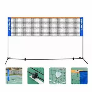휴대용 다용도 네트 6.1M 높이 조절가 배구네트 배드민턴네트 족구네트 다용도네트 이동식네트