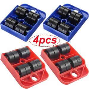 무거운 가구 캐스터는 도구 운송 시프터 이동 휠 슬라이더 리무버 리프팅 롤러 휠을 이동합니다.