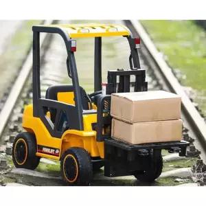 푸쉬카 전동지게차 충전식 중장비 포크 붕붕카 리프트