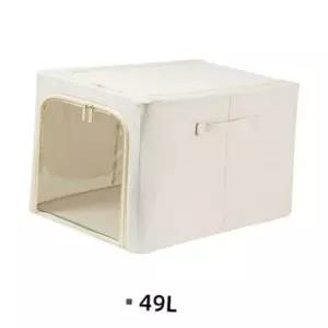 [생활] 패브릭 리빙박스 옷보관함 폴딩박스 이불박스 옷수납