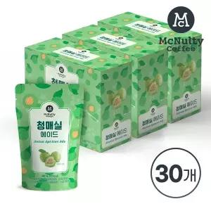 [맥널티] 아이스 파우치 청매실 에이드 190ml x 30개입