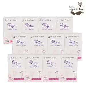 유기농 순면 유기농본 생리대 탐폰 레귤러 12P 12팩