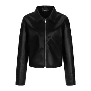 GGPX카라넥 베이직 집업 여성 라이더 자켓 GOCJK041D2225867