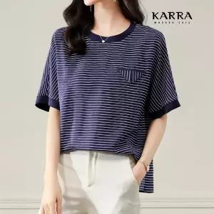 KARRA 에이블단가라라운드블라우스_A3F0041