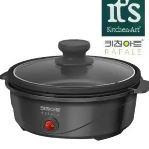 ( )라팔 가정용 1인가구 캠핑 미니 전기 그릴 전골 냄비 샤브샤브 오뎅탕 국